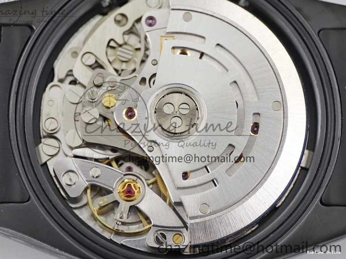 0223 Daytona All Black PVD TWF Best Edition Purple Diamonds Bezel Black Dial on PVD Bracelet SA Lightweight 2446